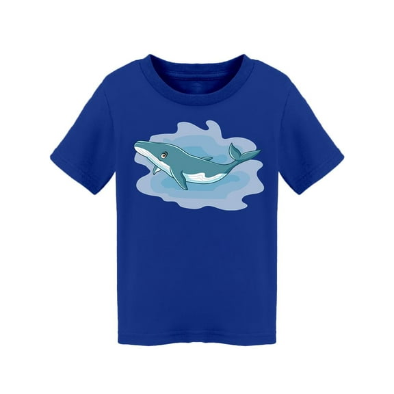 Cute Blue Whale Graphic T-Shirt Toddler -Image by Shutterstock,  2 Toddler