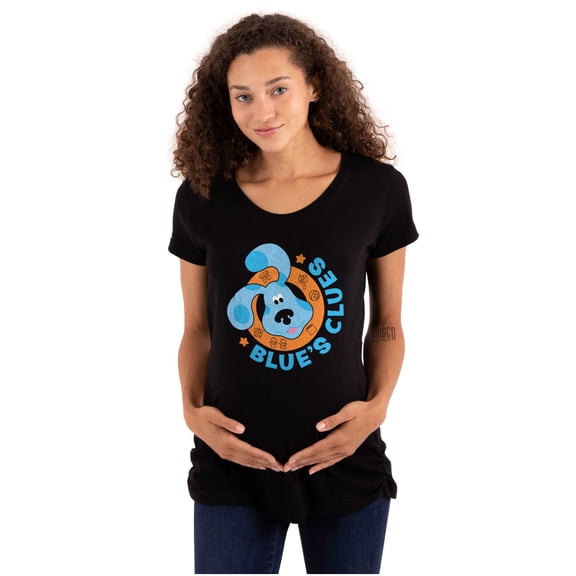 Cute Blues Clues Puppy and Friends Women's Maternity T Shirt Tee Brisco Brands S