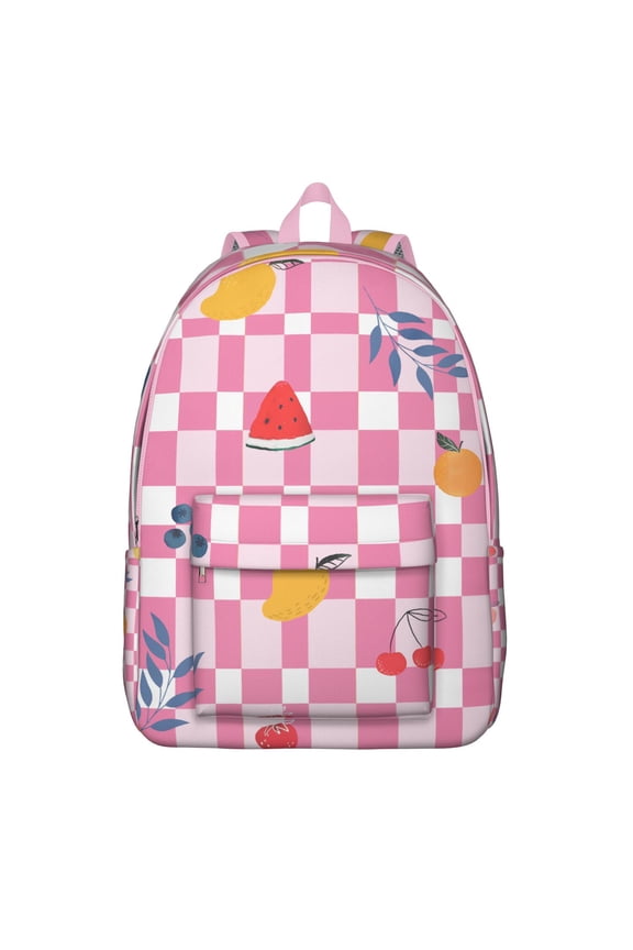 Cute Boho Waist Bag with Watermelon and Tropical Fruit Pattern – Bright Summer Print, Refreshing and Fun for Summer Parties