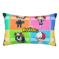 thumbnail image 1 of Cute Boku My Hero Academia Pillowcase Cushion Pillow Covers With Hidden Zipper Pillow Case Decor For Bed Dorm Sofa Couch Car 16"x24", 1 of 8