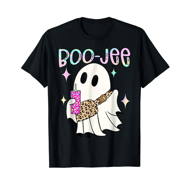 Boo Jee Spooky Season Cute Ghost Halloween Costume Boujee Sweatshirt