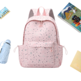 thumbnail image 1 of Cute Book Bag Print Star Backpack Large Capacity Students Bookbags Multiple Pockets Travel Daypack Bag for Teens College Commute (Pink), 1 of 6
