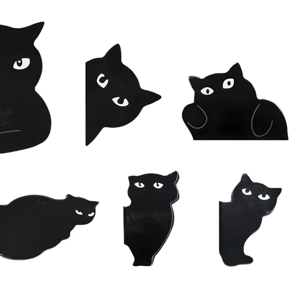 Cute Book Mark Set, Adorable cat Bookmark Collection with Durable Magnetic Bookmark Design
