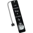 thumbnail image 1 of Cute Bookmarks for Women Funny Black Cat Bookmarks for Book Lovers Paw Bookmark Book Lovers Gifts Reader Gifts Bookworm Bookish Gifts Halloween Basket Stuffers, You Pawsed Here, 1 of 8