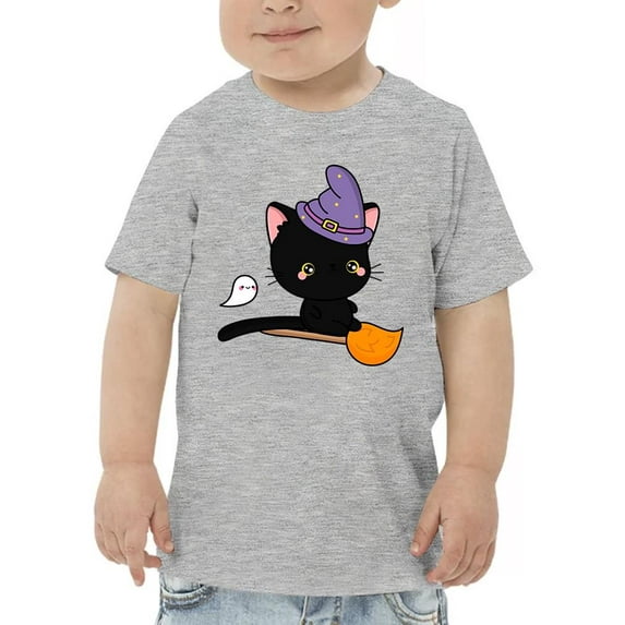 Cute Boombay On Broom T-Shirt Toddler -Image by Shutterstock, 3 Toddler