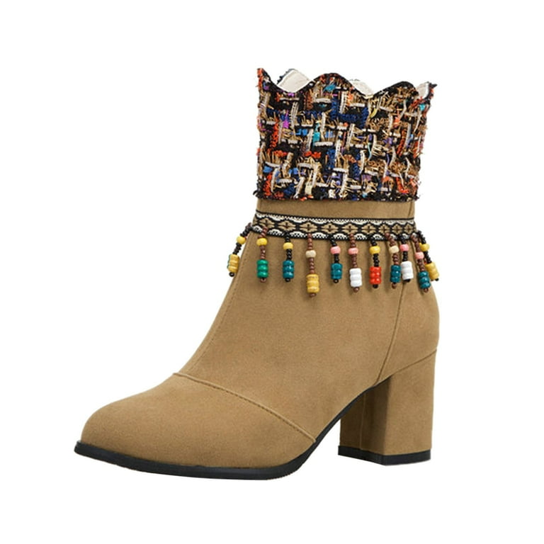 Cute no heel ankle boots discount