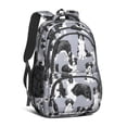 thumbnail image 1 of Cute Border Collie Pattern Backpack for School,Cute School Bag,Schoolbag with Adjustable Shoulder Straps & Padded Back,16.9 Inch, 1 of 5