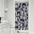 thumbnail image 1 of Cute Border Collie Pattern Shower Curtain 36"x72" ,Bathroom Decorative Shower Curtains Set with 12 Hooks,Modern Waterproof Washable Shower Curtain, 1 of 6
