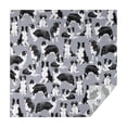 thumbnail image 1 of Cute Border Collie Pattern Square Tablecloth,Waterproof Square Table Cover,Wipeable Spillproof Washable Table Cover for Home Kitchen Party Decor 60"x60"(152x152cm), 1 of 6