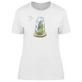 thumbnail image 1 of Cute Botanical Succulent Garden T-Shirt Women -Image by Shutterstock, Female Medium, 1 of 2