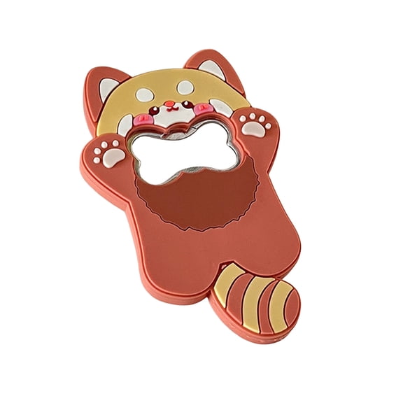 Cute Bottle Opener Cute Beer Bottle Opener Magnet Cartoon Dog Cat Panda Shape Remover Fun Kitchen Gadget Quirky Bar Accessory for Pet Lovers