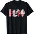 thumbnail image 1 of Cute Boujee Valentines Day Cup XOXO Tumbler Valentine Women T-Shirt, 1 of 5