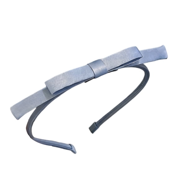 Cute Bow Headband, Stylish And Versatile Princess Style, Soft Rubber Headband That Won'T Constrict Your Head, Suitable For Everyday Wear, Photoshoots, And Performances,Sky Blue.