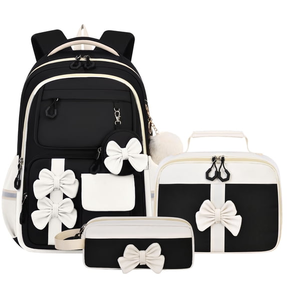 Cute Bow Knot Backpack For Everyday Use Large Capacity Lightweight For Students And Back To School Backpack