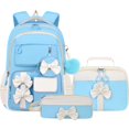 thumbnail image 1 of Cute Bow Knot Backpack For Everyday Use Large Capacity Lightweight For Students And Back To School Backpack, 1 of 2