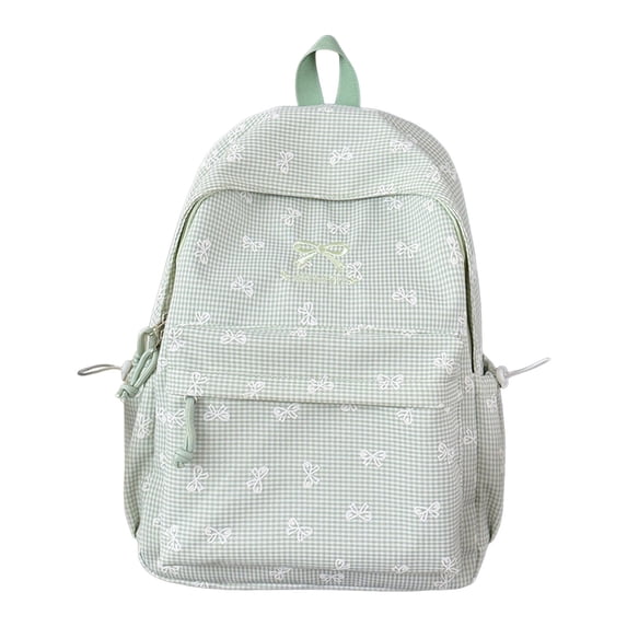 Cute Bow Knot Casual Backpack For Middle School Students Lightweight Stylish Schoolbag With Soft Back To School Backpack