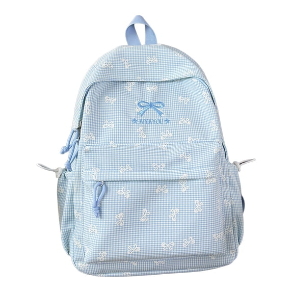 Cute Bow Knot Casual Backpack For Middle School Students Lightweight Stylish Schoolbag With Soft Back To School Backpack