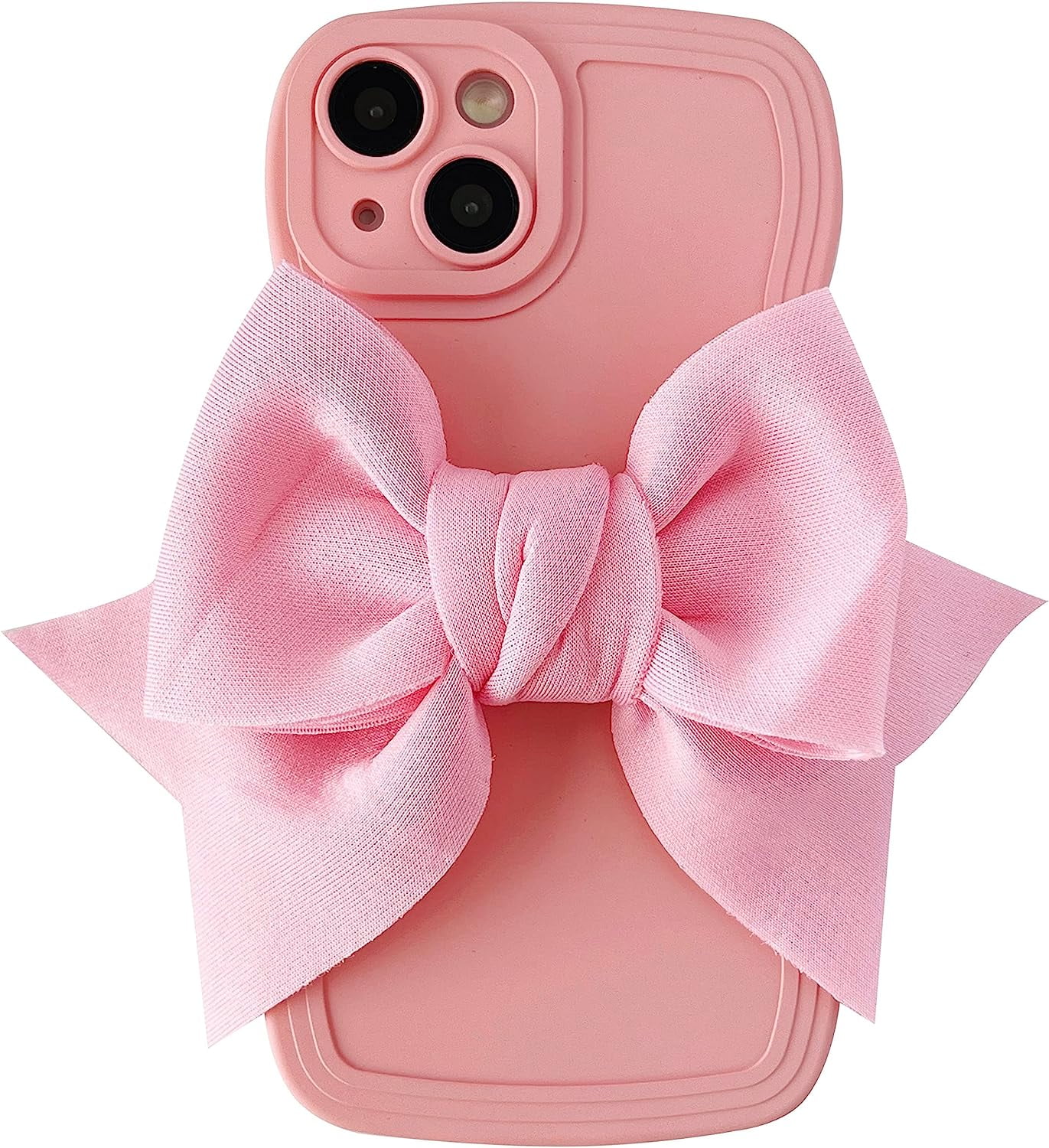Cute Bow Knot Curly Wave Frame Soft Compatible with iPhone Case (Pink,iPhone Xr) - Walmart.com Cute Bow Knot Curly Wave Frame Soft Compatible with iPhone Case (Pink,iPhone Xr) - Walmart.com