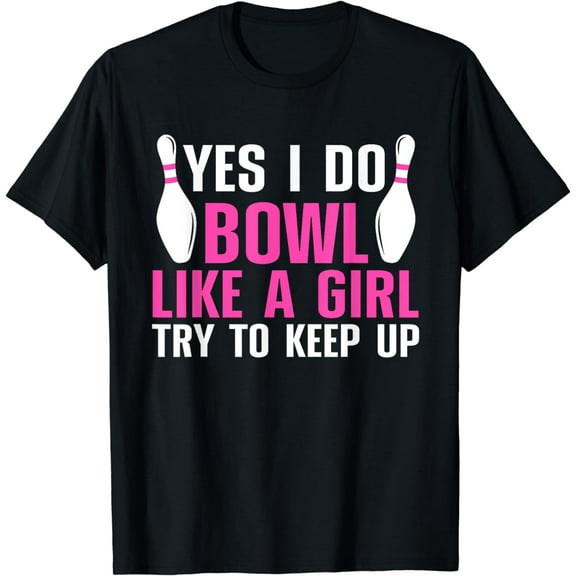 Cute Bowling For Women Girls Bowler Spare Me Ladies Bowling T-Shirt