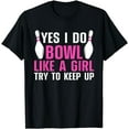 thumbnail image 1 of Cute Bowling For Women Girls Bowler Spare Me Ladies Bowling T-Shirt, 1 of 4