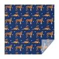 thumbnail image 1 of Cute Boxe Square Tablecloth,Waterproof Square Table Cover,Wipeable Spillproof Washable Table Cover for Home Kitchen Party Decor 52"x52"(132x132cm), 1 of 6