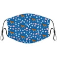 thumbnail image 1 of Cute Boxer Dog Graphic Printed Cloth Face Masks Reusable Washable Adjustable for Child (1 PCS), 1 of 5