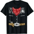 thumbnail image 1 of Cute Boys Western Sheriff Costume For Kids Easy Halloween T-Shirt, 1 of 4