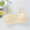 thumbnail image 1 of Cute Bras for Teens Girls Size 13-18 Lightweight Training Bralettes Juniors Kids Casual Solid Color Soft No Show Underwear Bra, 1 of 7