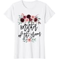 thumbnail image 1 of Cute Bridal Shower Wedding Flower Design Mother of the Groom T-ShirtMen and women, White T-shirt, size: Extra large, 1 of 4