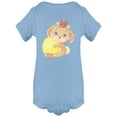 thumbnail image 1 of Cute Brown Easter Bunny With Egg Bodysuit Infant -Image by Shutterstock,  24 Months, 1 of 2