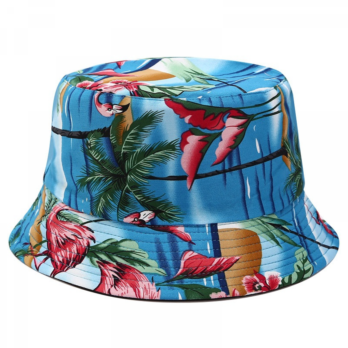 Cute Bucket Hat Beach Fisherman Hats for Women, Reversible 