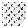 thumbnail image 1 of Cute Bulldog Square Tablecloth,Waterproof Square Table Cover,Wipeable Spillproof Washable Table Cover for Home Kitchen Party Decor 42"X42"(107x107cm), 1 of 6