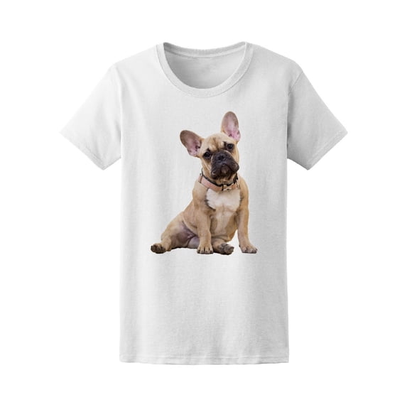 Cute Bulldog T-Shirt Men -Image by Shutterstock, Male x-Large