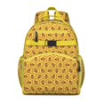 Cute Bumble Bee Students Backpack with Artistic Honeybee Pattern ...