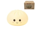 thumbnail image 1 of Cute Bun Night Light, Silicone Tap Control Lamp with 7 Colors & Timer, Soft Rechargeable Bedside Mood Light for Kids Nursery Bedroom Decor, Safe Squishy Gift, 1 of 8