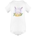 thumbnail image 1 of Cute Bunny And Pumpkin  Bodysuit Infant -Image by Shutterstock,  Newborn, 1 of 2