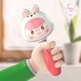 thumbnail image 1 of Cute Bunny Baby Sand Hammers Shaker Rattle Toys, Easy Grasp Handle, BPA Free Safe Soft Plastic, Infant Sensory Teething Toys, Early Educational Hand Shaking Toys, for Newborn Boy Girl Gifts, 1 of 7