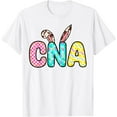 thumbnail image 1 of Cute Bunny CNA Nurse Rabbit Easter Day Nursing T-Shirt, 1 of 4