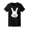 thumbnail image 1 of Cute Bunny & Carrot Rabbit Lover T-Shirt Women -Image by Shutterstock, Female x-Large, 1 of 4
