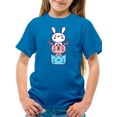 thumbnail image 1 of Cute Bunny Deer Cat Stack T-Shirt Juniors -Image by Shutterstock,  x-Large, 1 of 4