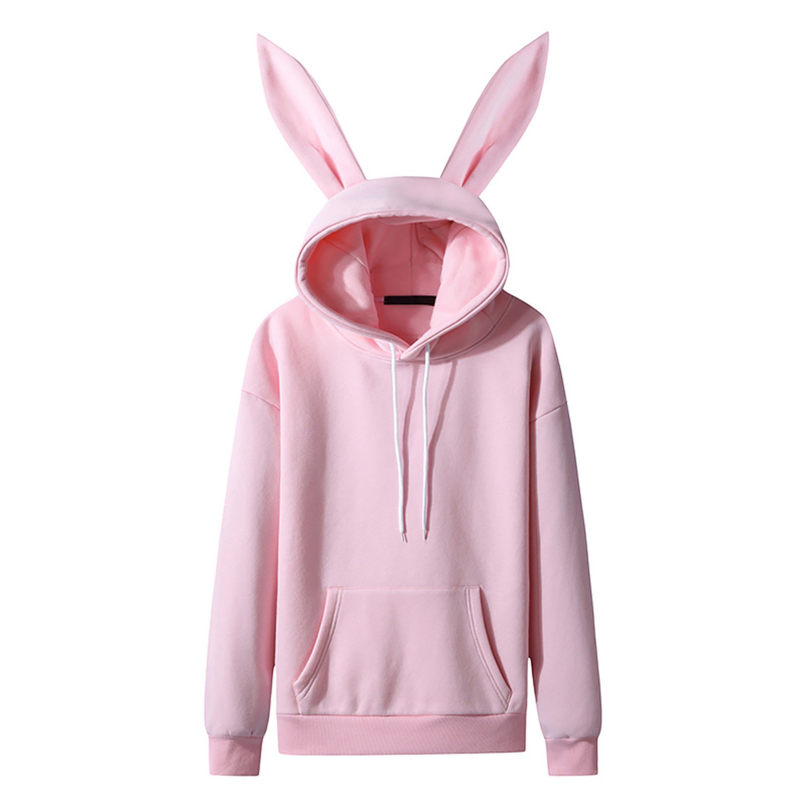 Cute Bunny Hoodie with Ears Rabbit Hooded Sweatshirts Long Sleeve Pullovers  Teen Girls Kawaii Animal Cosplay Hoody Top - Walmart.com