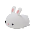 thumbnail image 1 of Cute Bunny Night Light – -sensitive Silicone Rechargeable Light With Soft Tones, Suitable For Home, Bedroom, And Bathroom., 1 of 6