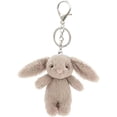 thumbnail image 1 of Cute Bunny Plush Keychain for Backpack, 3.5" Inch Mini Rabbit Keychain Purse Charm Pendant Gift for Women, 1 of 4