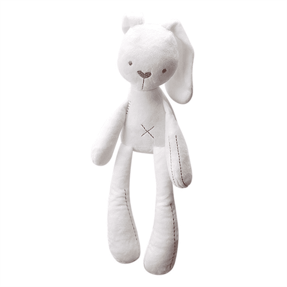 Cute Bunny Plush Toy, Soft Stuffed Rabbit Doll, Adorable Long-Legged Cuddle Buddy for Baby & Kids, Kawaii Nursery Decor & Baby Shower Gift