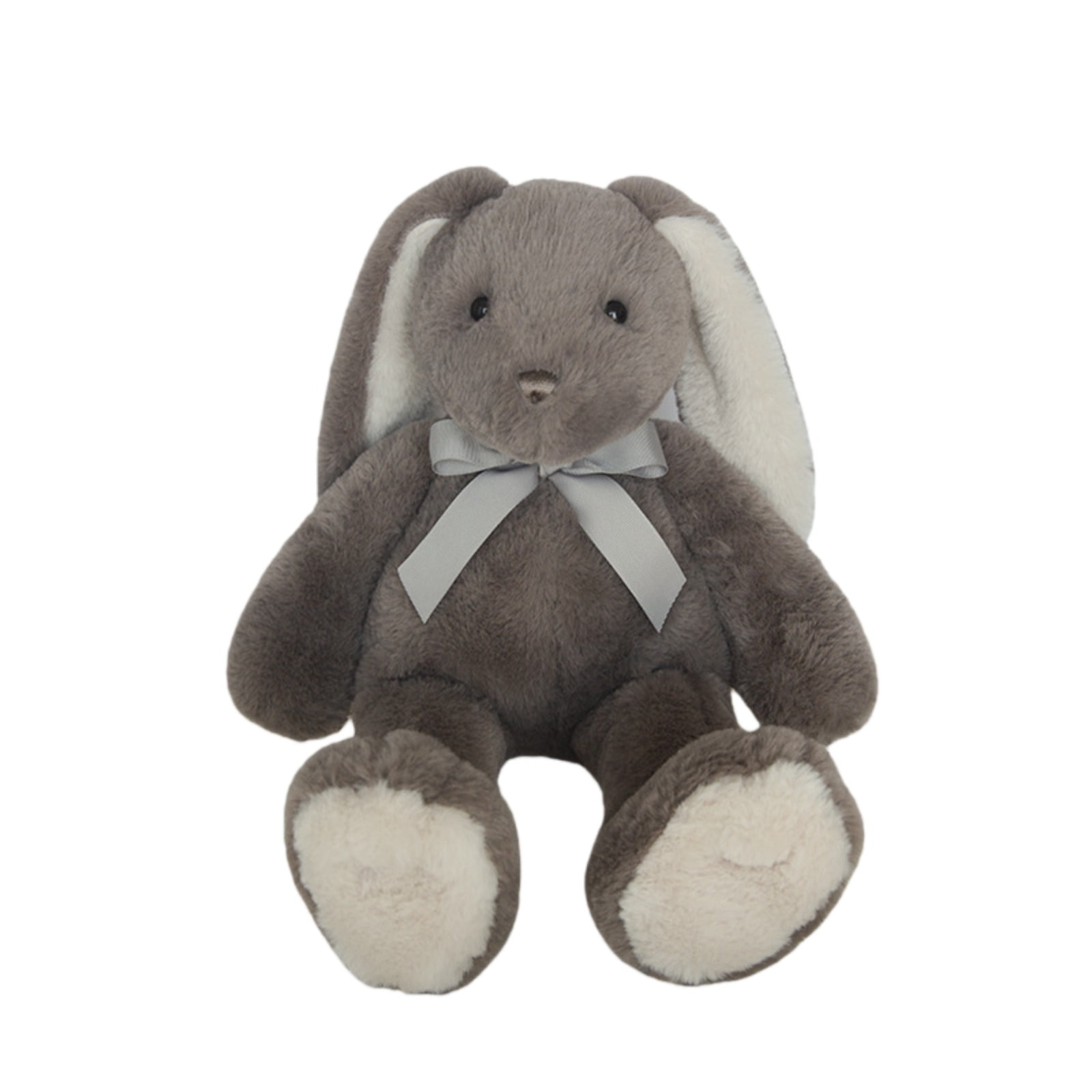 Cute Bunny Plush Toy Soft Stuffed Rabbit Doll Decorative Pillow Gift for Home Couch Bed
