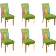 thumbnail image 1 of Cute Bunny Rabbit Happy Easter Dining Chair Covers Set of 6,Green Gradient Parsons Chair slipcovers,Kitchen Spring Summer Decor Chair Seat Cover Protectors(Color Bunny,6 Pack), 1 of 1