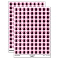 thumbnail image 1 of Cute Bunny Rabbit Solid 200+ Round Stickers - Light Pink - Gloss Finish - 0.50" Size, 1 of 3