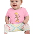 thumbnail image 1 of Cute Bunny W Umbrella T-Shirt Infant -Image by Shutterstock,  12 Months, 1 of 4