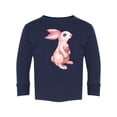 thumbnail image 1 of Cute Bunny Watercolor Style Long Sleeve Toddler -Image by Shutterstock,  3 Toddler, 1 of 4