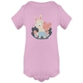 thumbnail image 1 of Cute Bunny With Big Heart Bodysuit Infant -Image by Shutterstock,  24 Months, 1 of 2